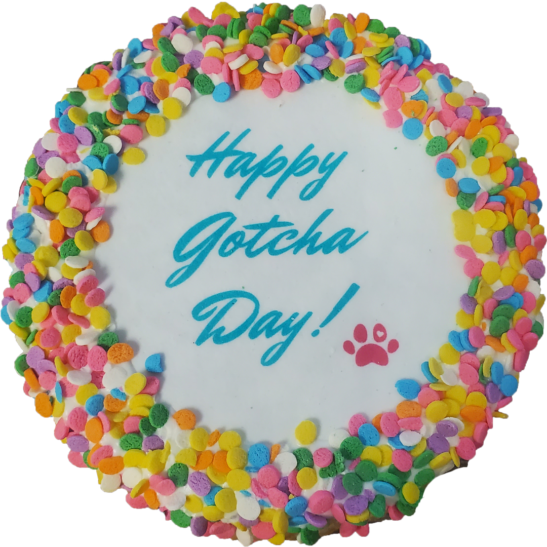 Happy Gotcha Day Granola Cake Cake