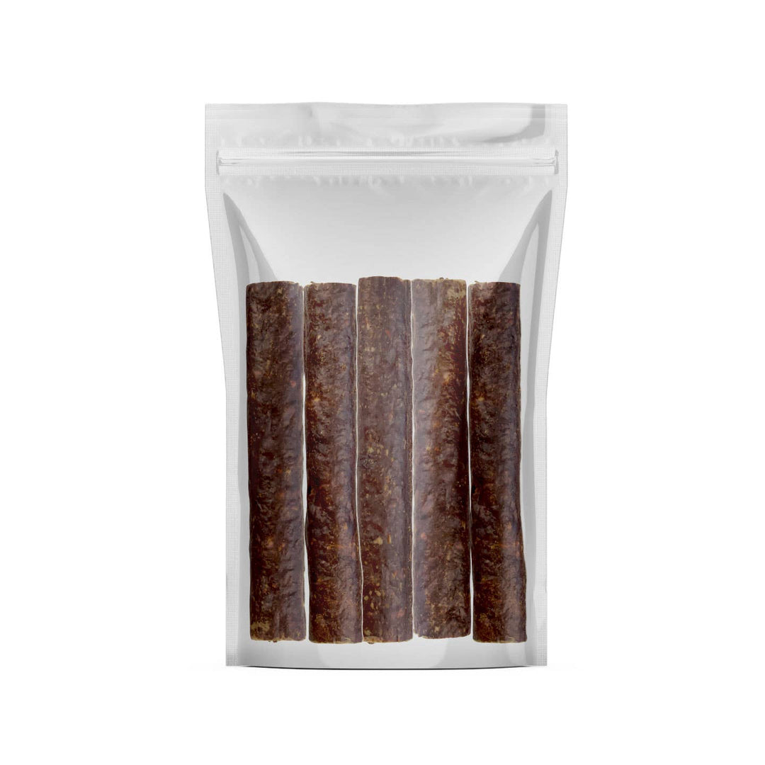 All-Natural Beef Sausage Dog Treats 6"